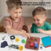 Gonggi Korean Game, Gonggi Jack Stone Pebbles Set Gioco, Traditional Korean Games, Gonggi Jack Stone Catching Game, Gonggi Jack Stone Pebbles Set, per l'allenamento della Coordinazione Occhio-Mano - immagine 6