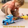 JOYIN Camion Trasportatore Macchinine Giocattolo per Bambini - immagine 4