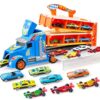 JOYIN Camion Trasportatore Macchinine Giocattolo per Bambini