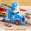 JOYIN Camion Trasportatore Macchinine Giocattolo per Bambini - immagine 6
