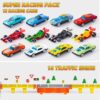 JOYIN Camion Trasportatore Macchinine Giocattolo per Bambini - immagine 8