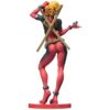 Kotobukiya - Marvel Bishoujo Figura Statua Lady Deadpool con Faccia Intercambiabile 24 Cm - immagine 6