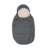 Maxi-Cosi Sacco Invernale Imbottito per Seggiolino Auto Neonato, Comodo, Pratico e Sicuro, Tessuti Morbidi, Lavabile, Compatibile con i Seggiolini Auto Neonato Maxi-Cosi, Twillic Graphite