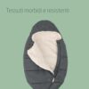 Maxi-Cosi Sacco Invernale Imbottito per Seggiolino Auto Neonato, Comodo, Pratico e Sicuro, Tessuti Morbidi, Lavabile, Compatibile con i Seggiolini Auto Neonato Maxi-Cosi, Twillic Graphite - immagine 5
