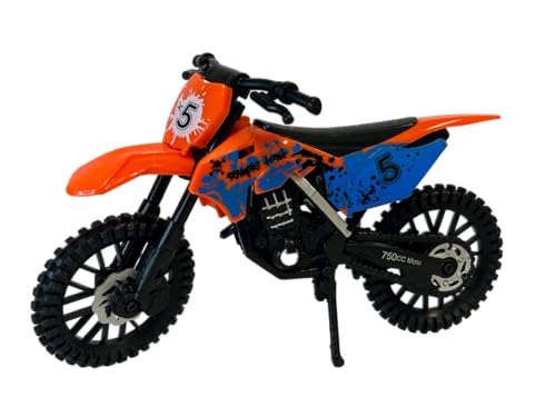 Modellino Moto Cross Moto Giocattolo Moto Grande Scala 1:12 Motocross Sospensioni Funzionanti Moto Giocattolo Moto Per Bambini Moto Gioco Moto Da Cross Giocattolo Modellino,Colori Assortiti - immagine 4