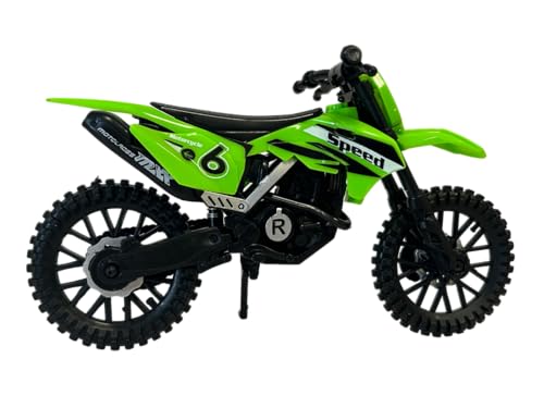 Modellino Moto Cross Moto Giocattolo Moto Grande Scala 1:12 Motocross Sospensioni Funzionanti Moto Giocattolo Moto Per Bambini Moto Gioco Moto Da Cross Giocattolo Modellino,Colori Assortiti - immagine 7