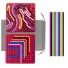 Sensory Activity Board, Giochi Antistress Silicone Fidget Toys, Giocattolo Sensoriali per Autismo e ADHD, Regalo Compleanno Anti Ansia Gadget per Bambini e Adulti