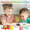 Tetra Tower Gioco Tetris Balance Gioco Gioco Bilanciamento Giocattolo 48 Blocchi Bilanciamento Puzzle per Assemblare Tetris, Blocchi impilabili Bilanciamento Gioco per Ragazzi e Ragazze a partire - immagine 14