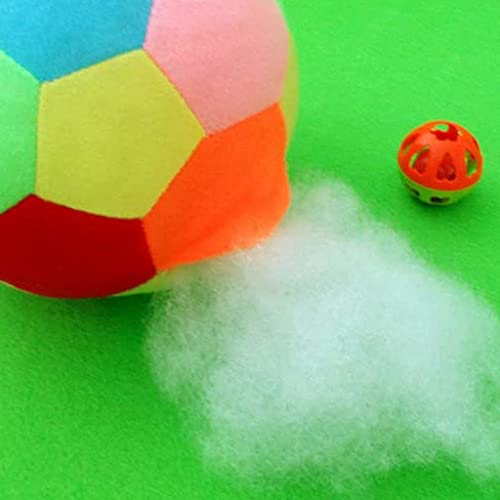zalati Morbido Pallone da Calcio in Cotone Peluche per Interni ed Esterni per Divertenti Giochi Sportivi - Multicolore, 9,5 cm - immagine 6