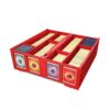 BCW Collectible Card bin – Holds 3200 Cards – Large Card Storage Box for Loose Trading Cards, Pokemon, MTG and Sports Card Storage Boxes, Includes 4 Card Bin Partitions, Sorting Card Box