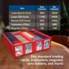 BCW Collectible Card bin – Holds 3200 Cards – Large Card Storage Box for Loose Trading Cards, Pokemon, MTG and Sports Card Storage Boxes, Includes 4 Card Bin Partitions, Sorting Card Box - immagine 6