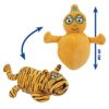 Barbapapa Giochi Preziosi BAP44200 i Pelouche Si Trasformano in Animali e Barbottina Si Strasforma in Tigre Semplicemente Rivoltandola su se Stessa, per Bambini a Partire dai 12 Mesi