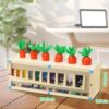 Giochi Montessori - Giocattoli in legno, gioco magnetico 3 in 1 per bambini, regalo per ragazze e ragazzi, regalo di gioco per bambini 2-5 anni, riconoscimento dei numeri, riconoscimento dei colori - immagine 4