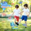 Haozozo Giocattoli all'aperto da 3-10 Anni Bambini, 36 Pezzi Dischi Volanti, elica Giocattoli per Esterni, Giochi all'aperto per Bambini Giardino - immagine 7