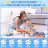 JoyJoyful Giochi Bambini Montessori 1 Anno, Gioco Pesca Morbidi per Bambino 1 Anno, Regali Regalo Bambino 1 Anno, Giochi Educativi 1 Anno, Colorato Gioco Giocattolo Bambini per 6 7 8 9 10 12 Mesi - immagine 5