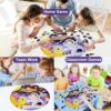 Kulveanju Puzzle Bambini 3 4 5 6 Anni, 128 Pezzi Puzzle da Universo Dirigibile, Grande Circolare Puzzle, Giochi Creativi Puzzle Regalo per Ragazzi e Ragazze 3-7 Anni, 42x42 cm - immagine 7