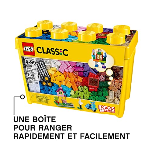 LEGO Classic Scatola Mattoncini Creativi Grande, Contenitore con Costruzioni Colorate & Classic Base Verde, Tavola per Costruzioni Quadrata con 32x32 Bottoncini, Piattaforma Classica - immagine 5