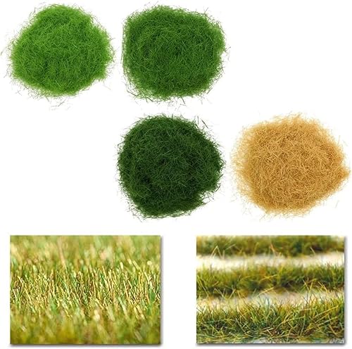 Mini Floccaggio Erba Statica, Mini Applicatore In 4 Colori Per Floccatrice 8 Erba Statica 2 Applicatore ABS Netcover Con Impugnatura Antiscivolo Per Modellazione Scenica Modellazione Tavoli Con Sabbia - immagine 6