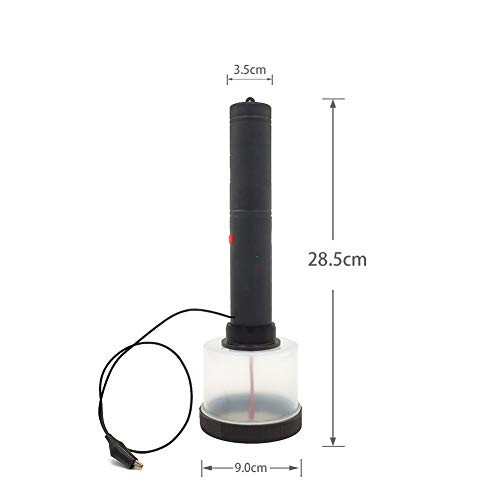 Mini Floccaggio Erba Statica, Mini Applicatore In 4 Colori Per Floccatrice 8 Erba Statica 2 Applicatore ABS Netcover Con Impugnatura Antiscivolo Per Modellazione Scenica Modellazione Tavoli Con Sabbia - immagine 8