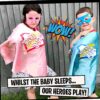 Sass Party & Gifts Big Sister/BrotherSuperhero Cape & Mask - New Sibling Gift - Super Big Sis & Super Big Bro - immagine 3