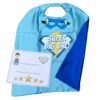 Sass Party & Gifts Big Sister/BrotherSuperhero Cape & Mask - New Sibling Gift - Super Big Sis & Super Big Bro