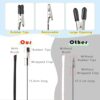 Siblaies Accessori per modellismo, base di colore, 1 battuta. Clip a coccodrillo resistenti e stabili. Ideale per modellazione, strumenti aerografo e saldatura a mano. - immagine 5