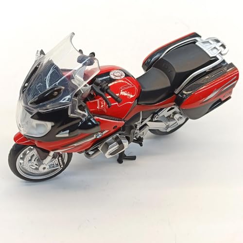 Tachan BMW R 1250 RT Red-Scala 1:18-Sospensione Posteriore-+3, 773T00972