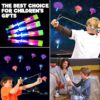 ZZXLOPEZ 20 Pezzi Elicottero Volante con Fionda, Elicottero Volare Giocattolo, Elicottero a Slingshot Razzo, LED Luminosa Flying Giocattoli, Giocattoli per Feste per Bambini Giocattoli Regali di Festa - immagine 6