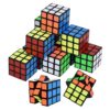 12 Pezzi 3 x 3 x 3 Cm Mini Cubo Magico Speedcube Puzzle 3D Speed Cube Cube Lisci Stickerless Mini Speed Cube Set Per Bambini Adulti Per Regalo Di Compleanno, Gioco Di Viaggio, Riempimento Regalo