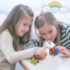 12 Pezzi 3 x 3 x 3 Cm Mini Cubo Magico Speedcube Puzzle 3D Speed Cube Cube Lisci Stickerless Mini Speed Cube Set Per Bambini Adulti Per Regalo Di Compleanno, Gioco Di Viaggio, Riempimento Regalo - immagine 6