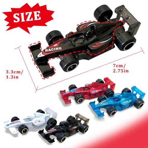 Auto sportiva in lega da corsa, Mini Giocattolo per corse A Tema,6PCS Auto di simulazione di auto da corsa in avanti piccola automobile di simulazione di auto da corsa,Modello corse per Ragazzi e Raga - immagine 3