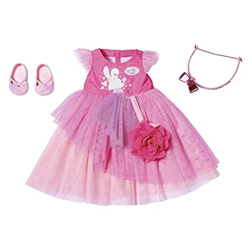BABY Born 827178 Boutique Deluxe - Abito da Ballo, 43 cm, Multicolore