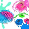 BAISHUWU Frisbee ad Acqua, 3 Pezzi 17cm Frisby ad Acqua in Schiuma e Silicone, Set Frisbee Splash, Gioco d'Acqua con Disco da Lancio, Frisbee Acquatico, Extra Morbido, in Colori Vivaci, per L'Estate - immagine 4