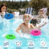 BAISHUWU Frisbee ad Acqua, 3 Pezzi 17cm Frisby ad Acqua in Schiuma e Silicone, Set Frisbee Splash, Gioco d'Acqua con Disco da Lancio, Frisbee Acquatico, Extra Morbido, in Colori Vivaci, per L'Estate - immagine 5