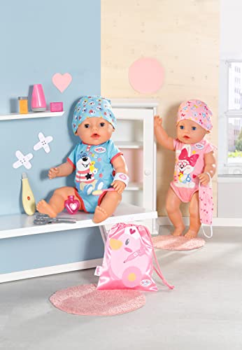 Baby born Kit Pronto Soccorso 834091 - Accessori per bambole Baby born - Include 9 accessori medici per bambole e custodia con coulisse - Adatto per bambini dai 3 anni in su - immagine 15