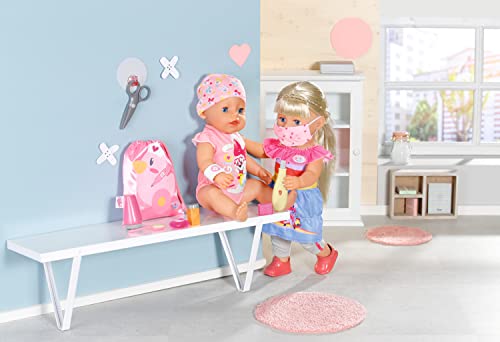 Baby born Kit Pronto Soccorso 834091 - Accessori per bambole Baby born - Include 9 accessori medici per bambole e custodia con coulisse - Adatto per bambini dai 3 anni in su - immagine 7