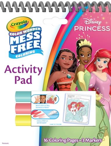 Crayola Disney Color Wonder Bundle (confezione da 3), blocchi e pennarelli per attività senza disordine, da colorare per bambini, regalo Disney per bambini, dai 3 anni in su - immagine 3