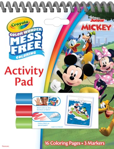 Crayola Disney Color Wonder Bundle (confezione da 3), blocchi e pennarelli per attività senza disordine, da colorare per bambini, regalo Disney per bambini, dai 3 anni in su - immagine 5