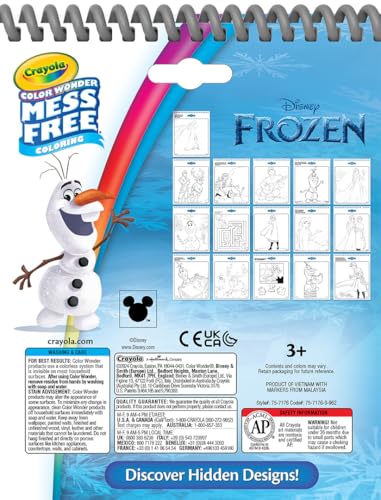 Crayola Disney Color Wonder Bundle (confezione da 3), blocchi e pennarelli per attività senza disordine, da colorare per bambini, regalo Disney per bambini, dai 3 anni in su - immagine 8