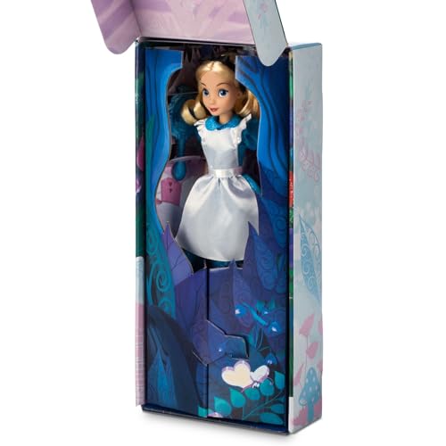 Disney Store Official Alice Classic Doll di Alice nel Paese delle Meraviglie, 25,4 cm, design dettagliato di magia del film, perfetta per fan e collezionisti - immagine 4