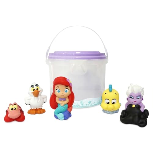 Disney Store Official Bath Set (Sirenetta) – Accessori da bagno per bambini con amati personaggi Disney – Colorati e divertenti accessori per il bagno per bambini – Adatto a tutte le età