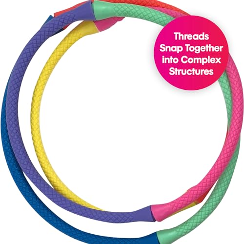 Edushape Link Baby Toys - Giocattoli vibranti colorati e unici, per migliorare lo sviluppo cognitivo, le abilità motorie e i sensi tattili, per bambini di qualsiasi età - immagine 4