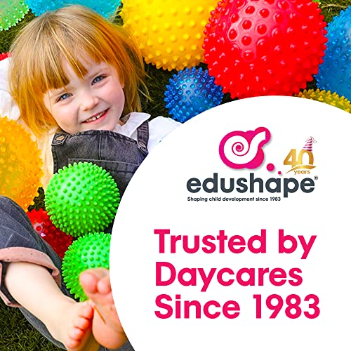 Edushape Link Baby Toys - Giocattoli vibranti colorati e unici, per migliorare lo sviluppo cognitivo, le abilità motorie e i sensi tattili, per bambini di qualsiasi età - immagine 7