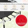 GYMAX Trampolino da Esterno per Bambini, Tappeto Elastico da Giardino, con Rete Protettiva, Telaio in Acciaio, Resistente alle Intemperie, per Interno, Esterno, Portata 135 kg - immagine 6