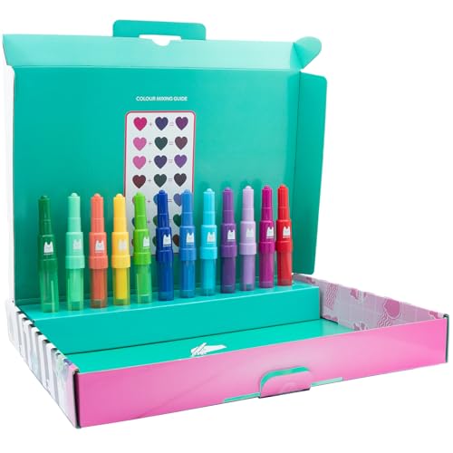 Gabby's Dollhouse - Set di penne spray - Matite da colorare per bambini - Set da colorare con matite colorate e pagine da colorare, GD23368 - immagine 3