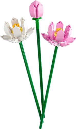 LEGO 40647-Lotus Flowers, Multicolor, Talla única (6442654) - immagine 4