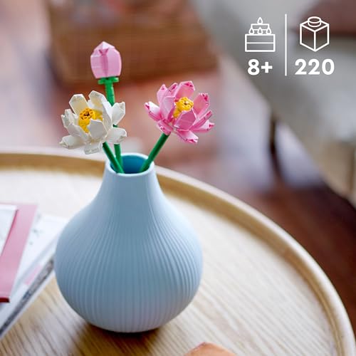 LEGO 40647-Lotus Flowers, Multicolor, Talla única (6442654) - immagine 6