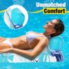 LUVTOY Materassino Gonfiabile Mare - Gonfiabili Mare Materassino Piscina - Piscina Gonfiabile Amaca Gonfiabile Mare - Piscinetta Gonfiabile Materassino Gonfiabile Piscina per Bambini Adulti - immagine 4