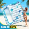 LUVTOY Materassino Gonfiabile Mare - Gonfiabili Mare Materassino Piscina - Piscina Gonfiabile Amaca Gonfiabile Mare - Piscinetta Gonfiabile Materassino Gonfiabile Piscina per Bambini Adulti - immagine 7