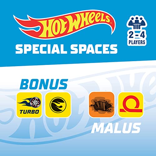 Liscianigiochi Super Game, Gioco Dell'Oca di Hot Wheels, Multicolore, One Size, 92154 - immagine 5